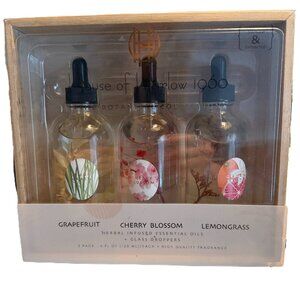 House Of Harlow 1960 Botanical Collection Essential Oils 3 pc Gift Set NIB